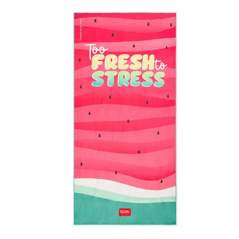 Strandhåndkle Too Fresh To Stress 85x180 cm 