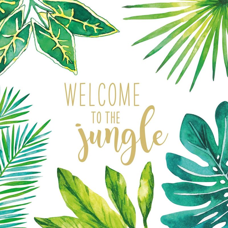 Middagsservietter Tropical 