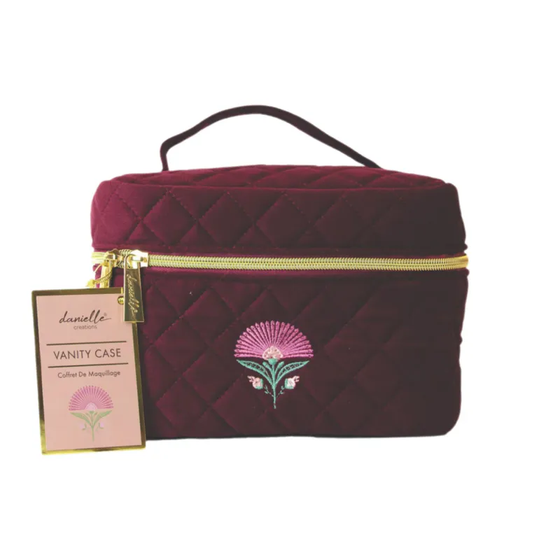Danielle Creations Toalettmappe Floral