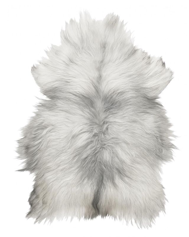 Molly lammeskinn 60x90 cm – Natural Grey