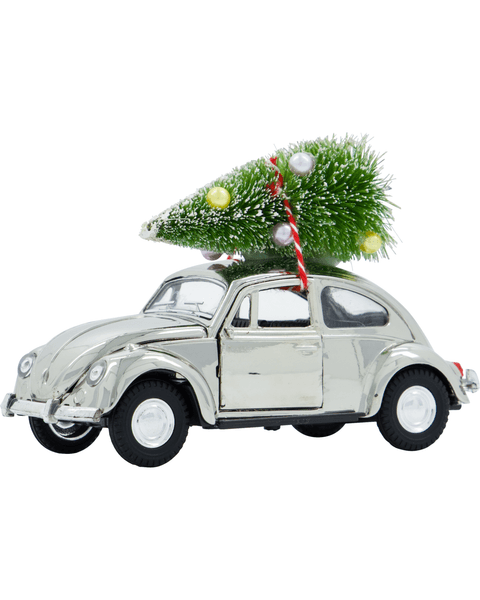 Hovedbilde House Doctor Dekorasjonsbil, sølv h 8 cm