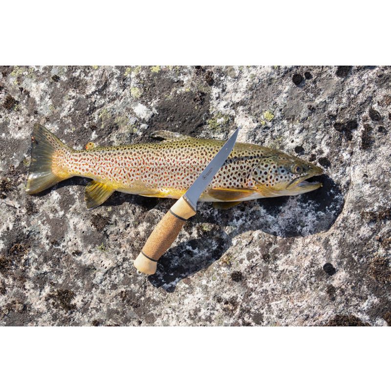 Brusletto Fiskern – flytende fiskekniv med fleksibelt blad