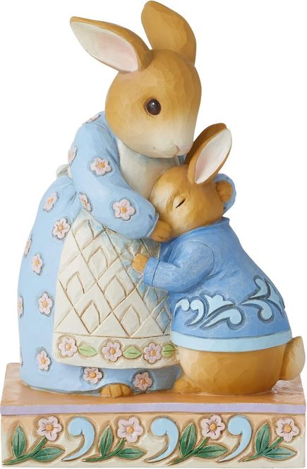 Hovedbilde Peter Rabbit figur - Peter & Mrs. Rabbit 15,5 cm