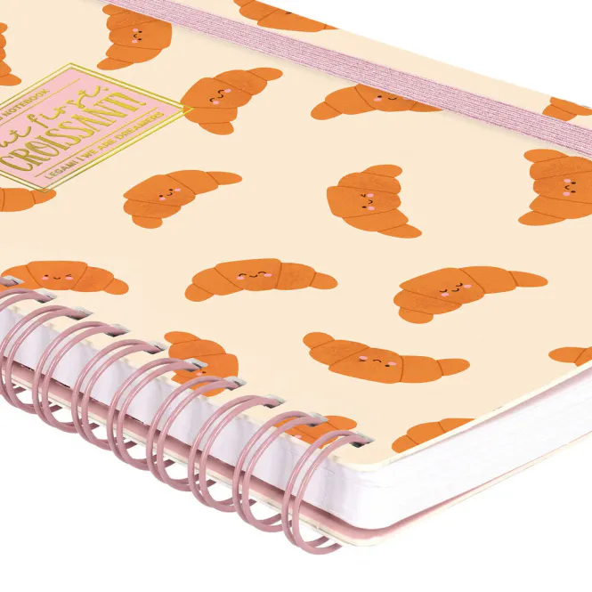 Hovedbilde Notatbok Spiral A5 Croissant