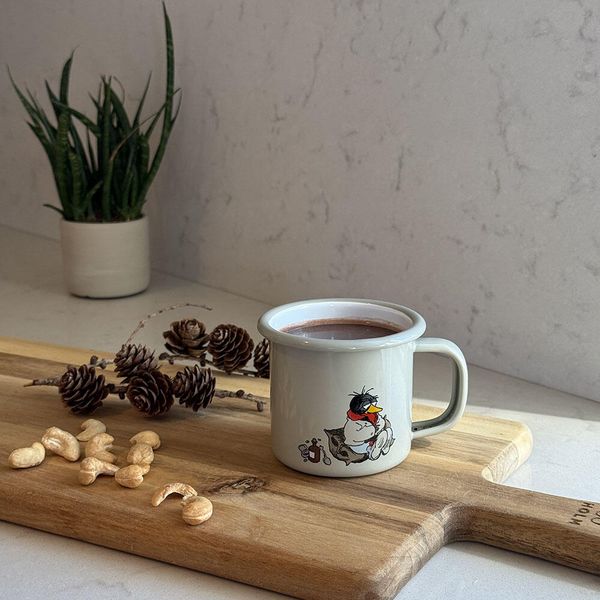 Hovedbilde Flåklypa Emaljekrus 2,5 dl - Solan Syk