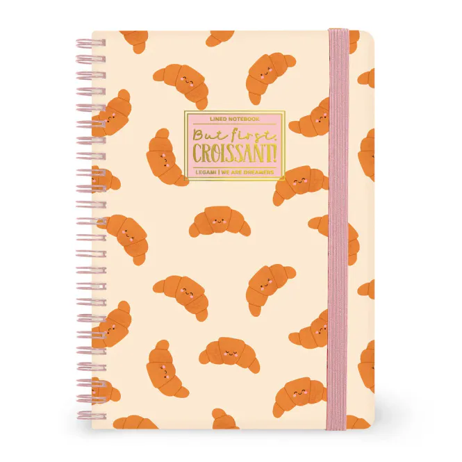 Hovedbilde Notatbok Spiral A5 Croissant