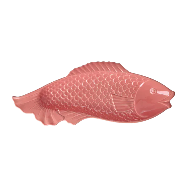 Hovedbilde Rice serveringsfat i keramikk – fisk coral ...