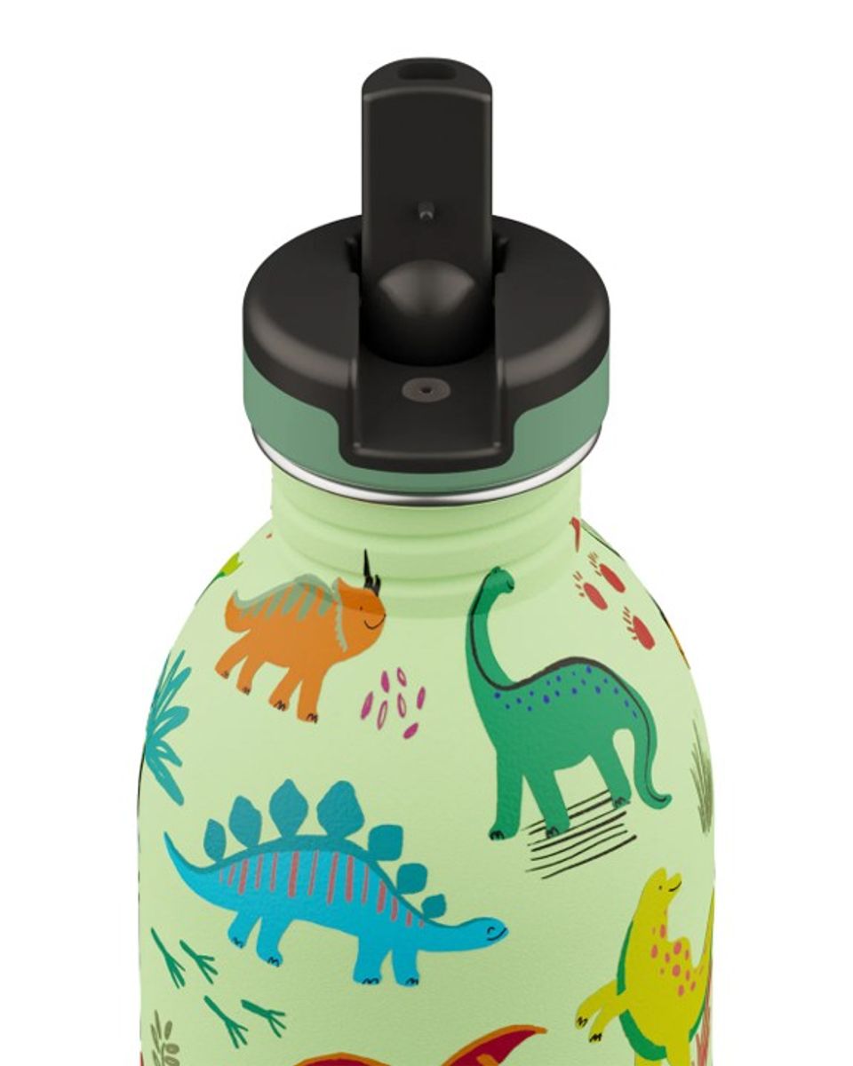24 Bottles Drikkeflaske til barn, 250ml - Jurassic Friends