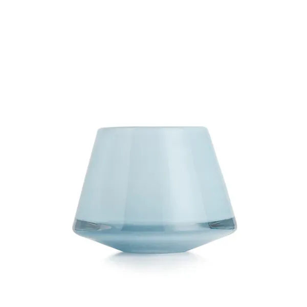 Hovedbilde Dugg Lyslykt 8,5cm Lys Blå, Hadeland Glassverk