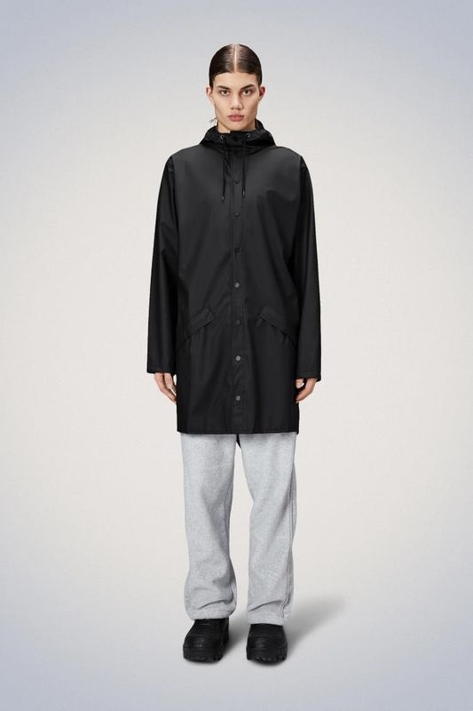 Rains Long Jacket W3 Regnjakke