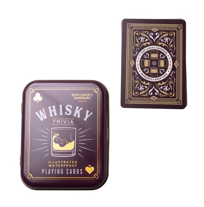 Hovedbilde Whisky kortspill med 52 kort fra Gentlemen's ...