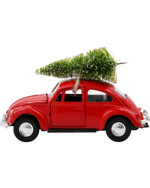 Hovedbilde House Doctor Dekorasjonsbil, rød h 8 cm