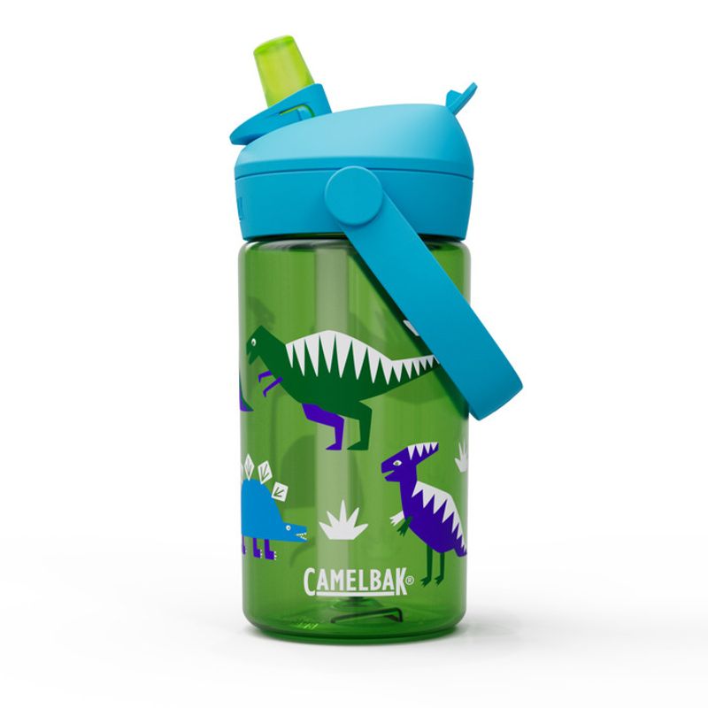 Camelbak Drikkeflaske Barn, Thrive Flip Straw Kids 400mL, Hip Dinos