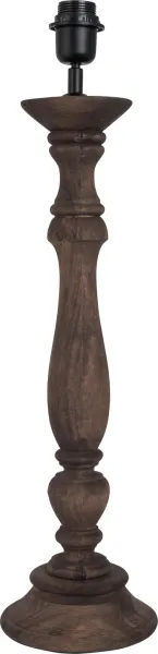 Hovedbilde Lama Brussel bordlampe i mørkt tre H70 Brun