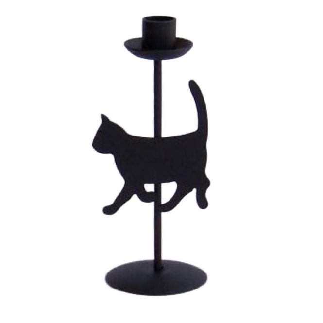 Hovedbilde Spegels Smijern Telysholder Katt 24 cm 