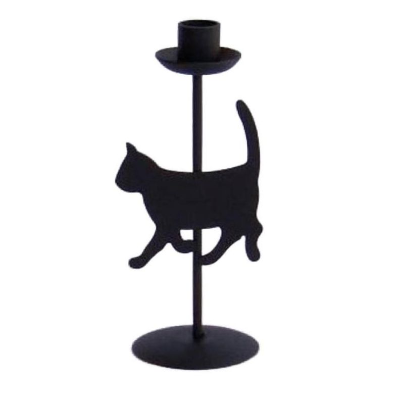 Spegels Smijern Lysholder Katt 24 cm 