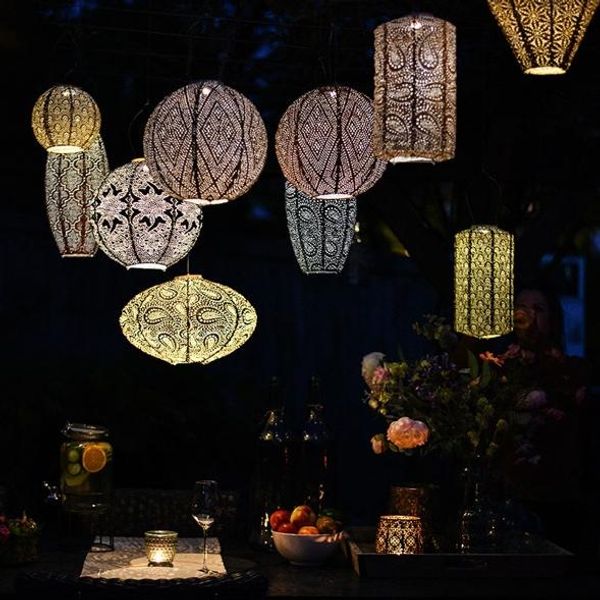 Hovedbilde Lumiz Solcelle Led Lykt Balloon 20 Folia Mocha ...