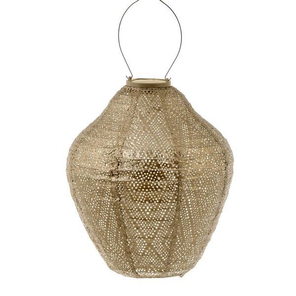 Hovedbilde Lumiz Solcelle Led Lykt Jar 30 Ikat Gold