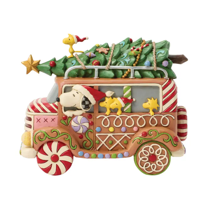 Hovedbilde Snoopy Gingerbread Joyride – Jim Shore ...