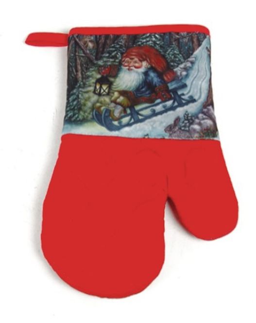 Hovedbilde Grytevott Nisse på sleden - Julestemning 