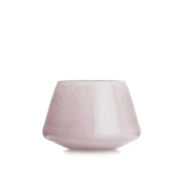 Hovedbilde Hadeland Glassverk Dugg Lyslykt 8,5 cm Rosa