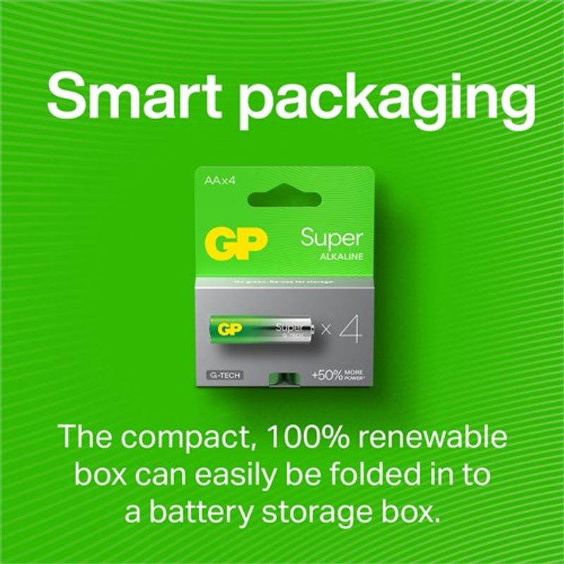Batteri AAA Super Alkaline - GP