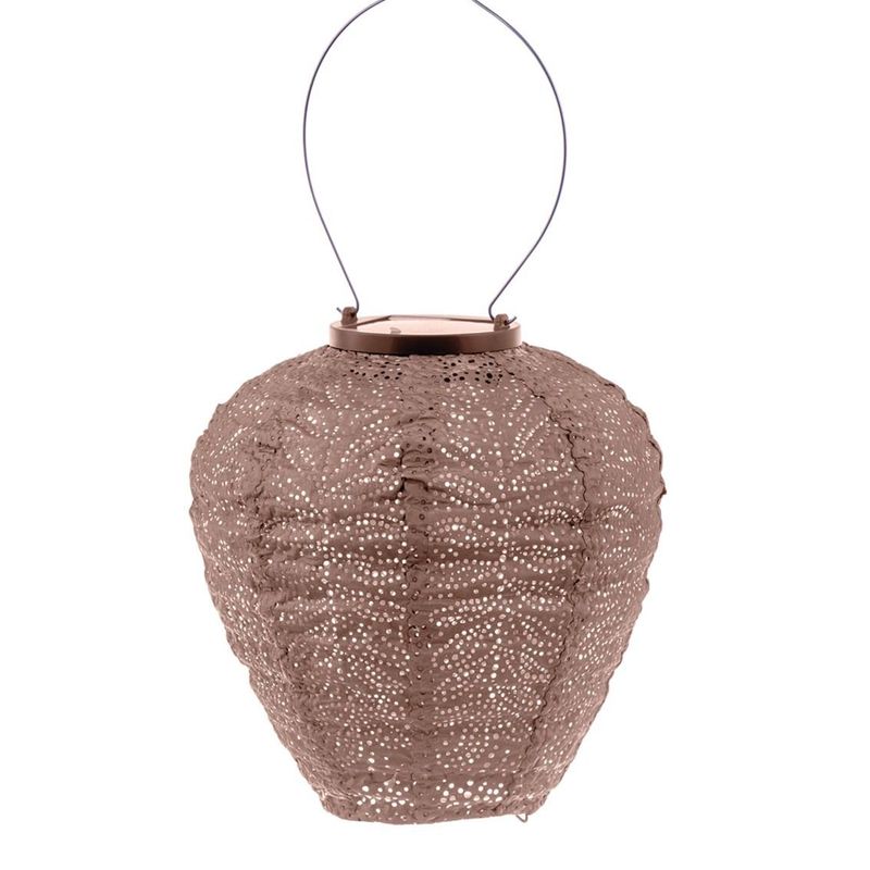 Lumiz Solcelle Led Lykt Balloon 20 Folia Mocha Mousse
