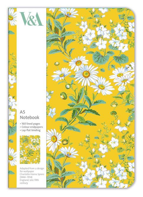 Hovedbilde Notatbok Luxury Yellow Flowers A5 Charlotte Horn ...
