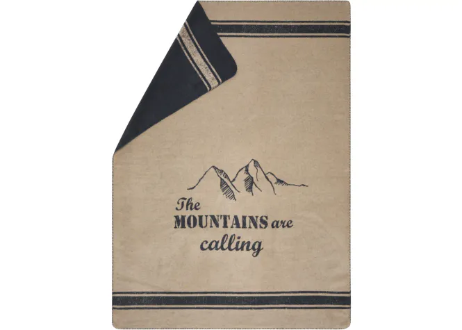 Hovedbilde Savona Pledd Mountains Are Calling 150x200 cm fra ...