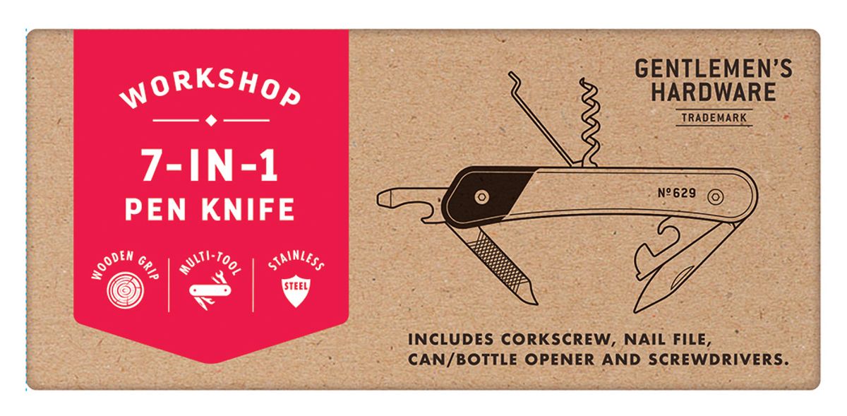 Multiverktøy Lommekniv Gentlemen`s Hardware