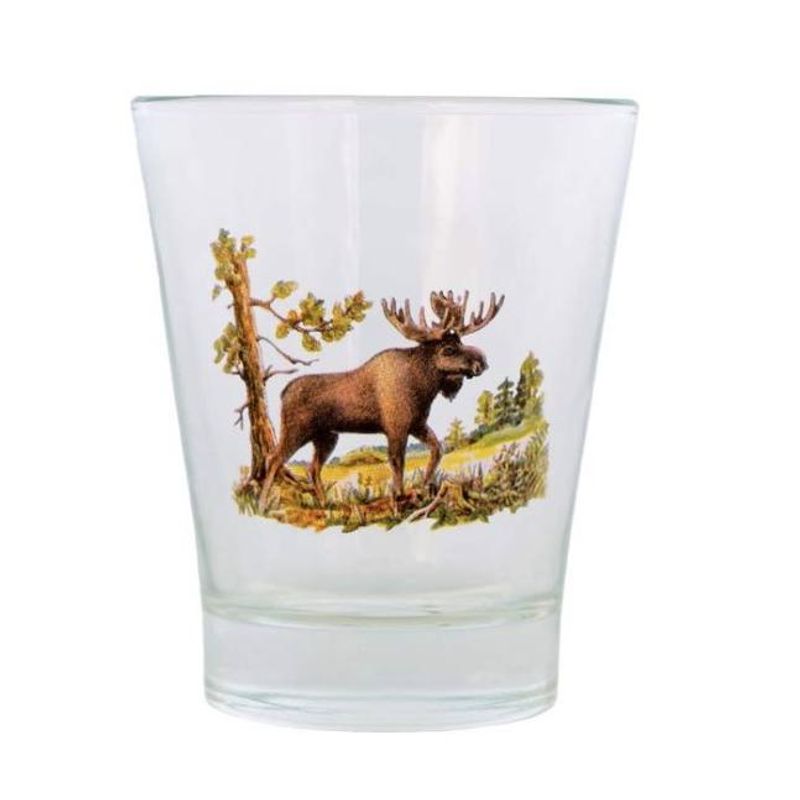 Villmark serien - Snapsglass Elg 