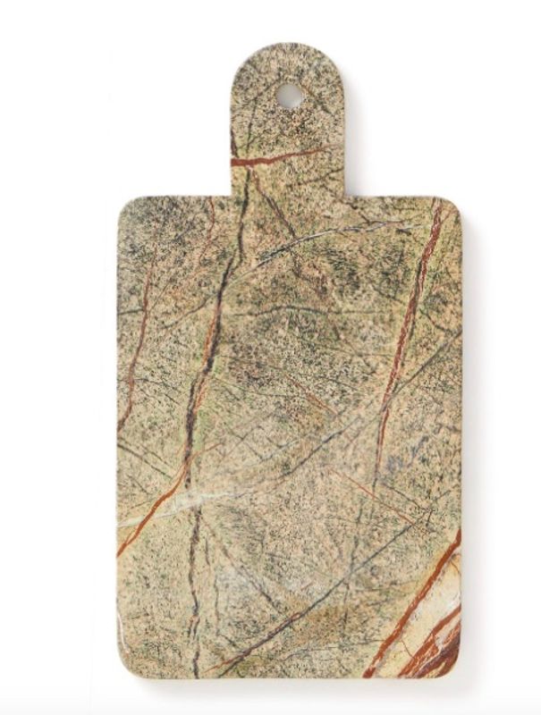 Rustikk Marmorbrett 30 x 18 cm grønt Vinga