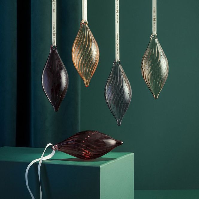 Hovedbilde Gyllenklang Twist 5 pk julekuler - Hadeland ...