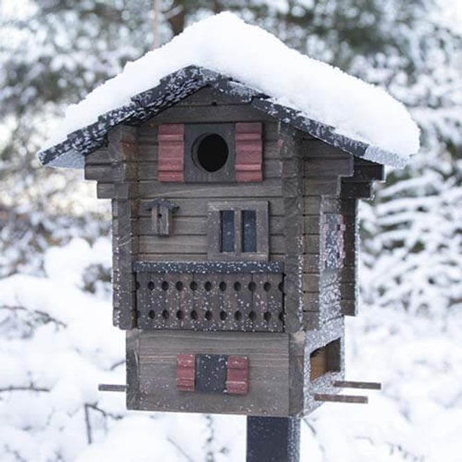 Hovedbilde Fuglekasse og fuglemater i ett Stabbur Wildlife ...