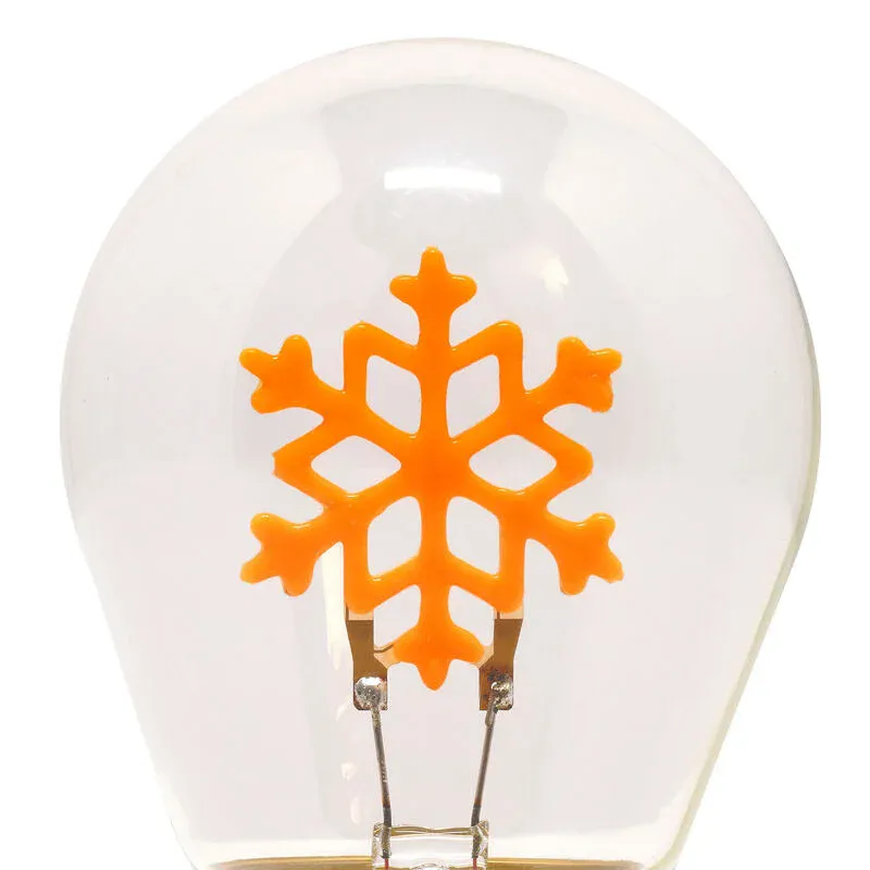 Lyspære lampe, oppladbar Snøflak Legami 