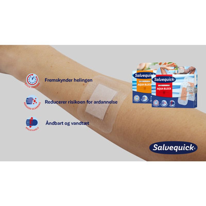 Plaster Aqua Block 12 stk  Salvequik