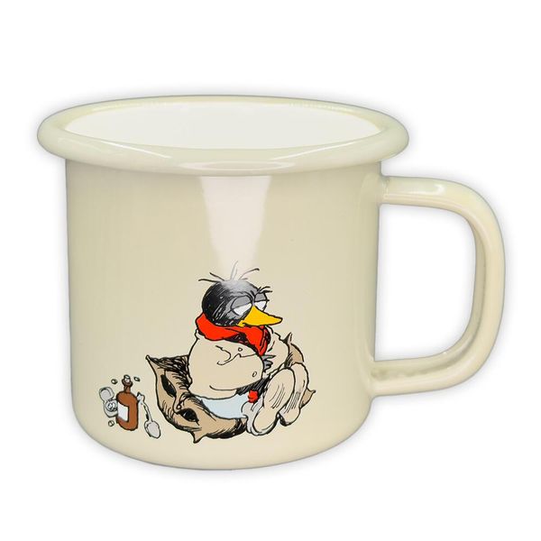 Hovedbilde Flåklypa Emaljekrus 2,5 dl - Solan Syk