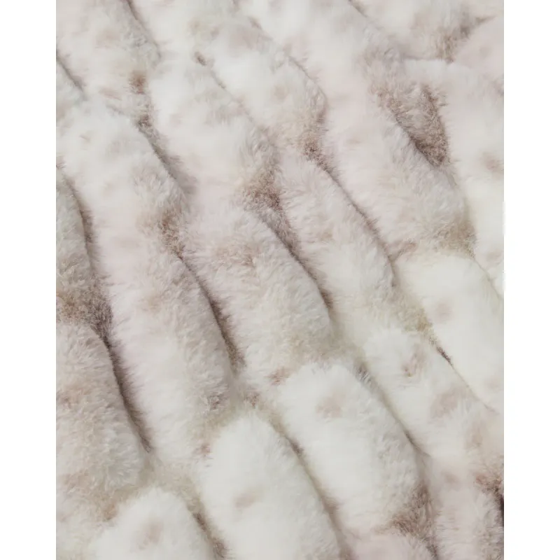 Pledd Luna 120 x 180 cm  - Snow Skinnwille