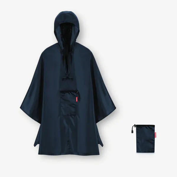 Hovedbilde Regnponcho, mini maxi fra Reisenthel, mørk blå