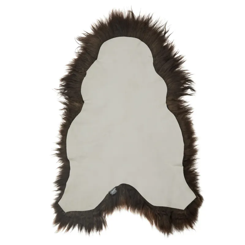 Molly lammeskinn 60x90 cm – Natural Brown