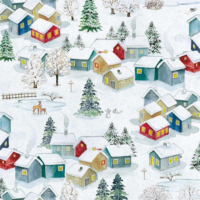 Hovedbilde Middagsservietter Vinter 
