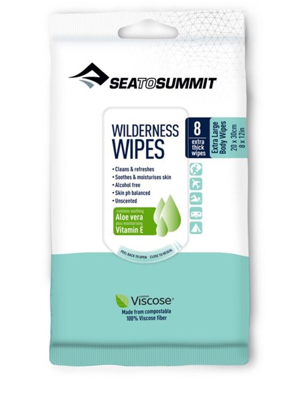 Sea To Summit Wilderness Wipes XL 8pk